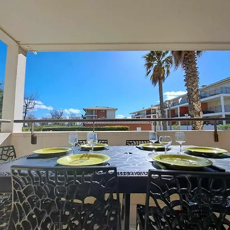T2 Front De Avec Terrasse Et Parking Privé - Fr-1-326-445 Apartamento Marseillan (Herault)